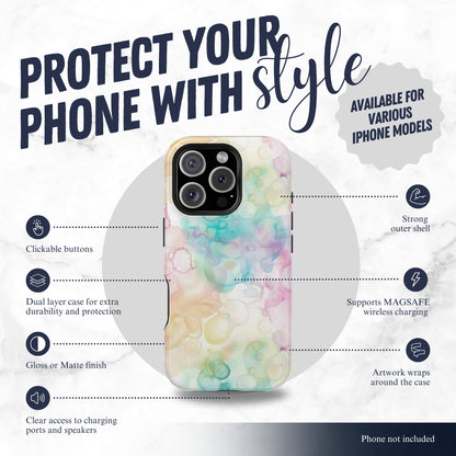Bubble Bath - Magsafe iPhone Case Phone Case-aesthetic phone case-shockproof phone case-cute phone case-designer phone case-elegant phone case-luxury phone case-phone accessories-fashion accessory