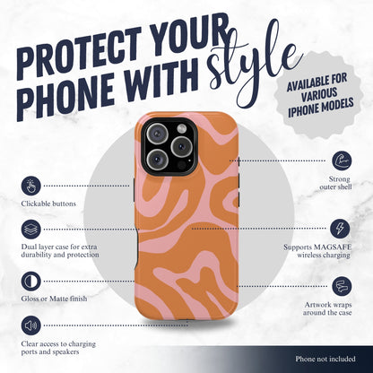 Downtown Groove - Magsafe iPhone Case Phone Case-aesthetic phone case-shockproof phone case-cute phone case-designer phone case-elegant phone case-luxury phone case-phone accessories-fashion accessory