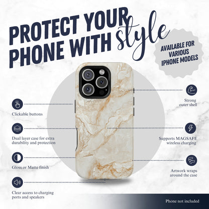 Sandstone - Magsafe iPhone Case Phone Case-aesthetic phone case-shockproof phone case-cute phone case-designer phone case-elegant phone case-luxury phone case-phone accessories-fashion accessory