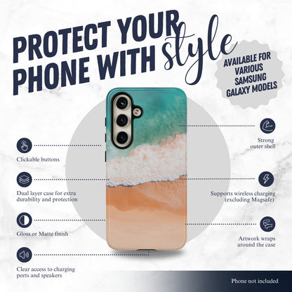 Tide - Samsung Galaxy Case Phone Case-aesthetic phone case-shockproof phone case-cute phone case-designer phone case-elegant phone case-luxury phone case-phone accessories-fashion accessory