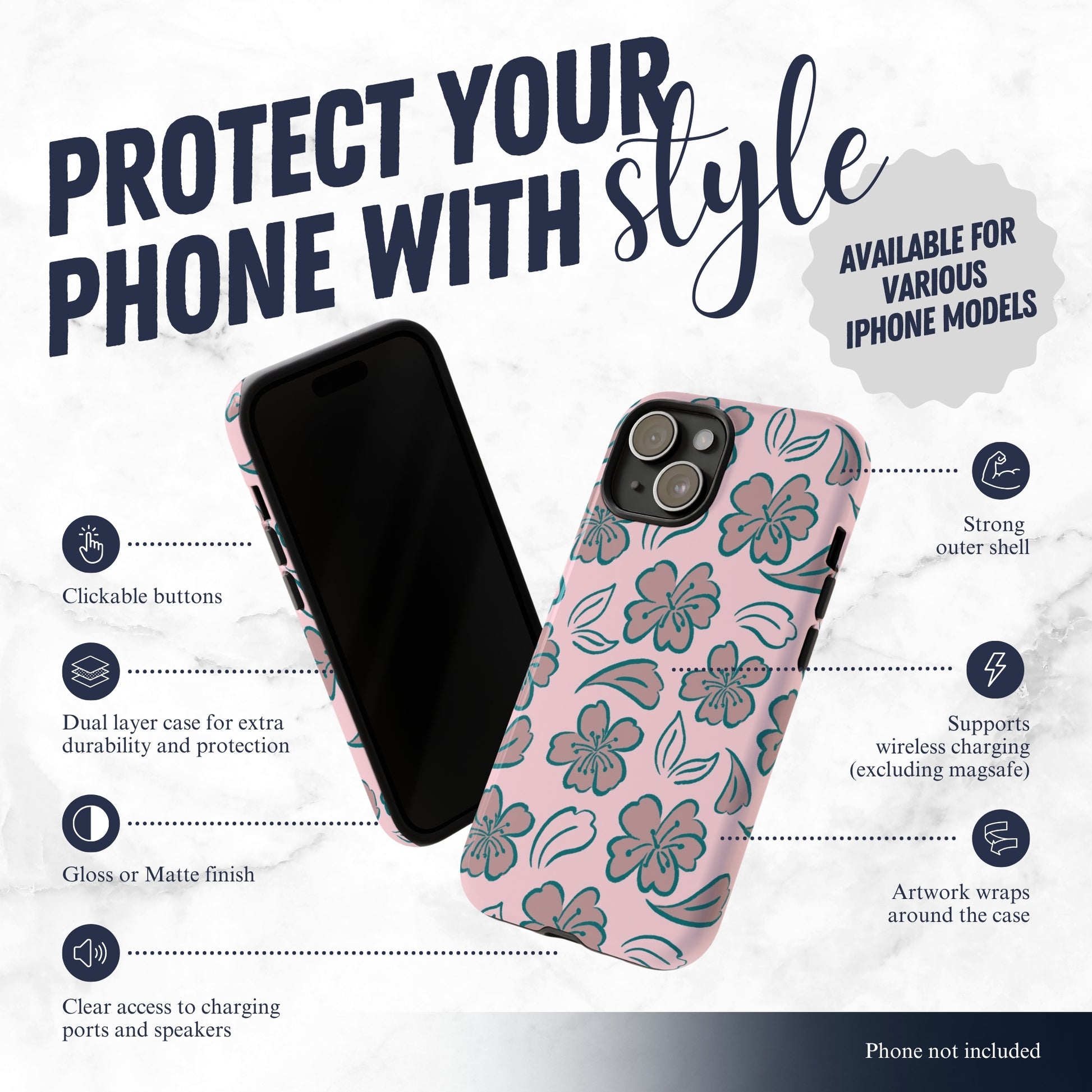 Lazy Afternoon - iPhone Case Phone Case-aesthetic phone case-shockproof phone case-cute phone case-designer phone case-elegant phone case-luxury phone case-phone accessories-fashion accessory