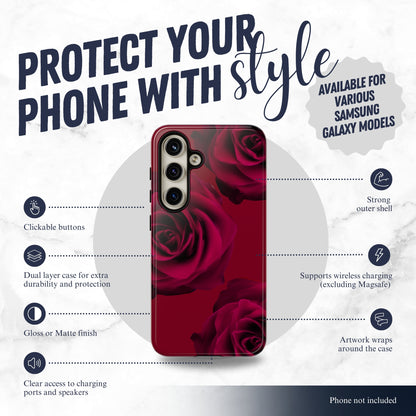 Bold Beauty - Samsung Galaxy Case Phone Case-aesthetic phone case-shockproof phone case-cute phone case-designer phone case-elegant phone case-luxury phone case-phone accessories-fashion accessory