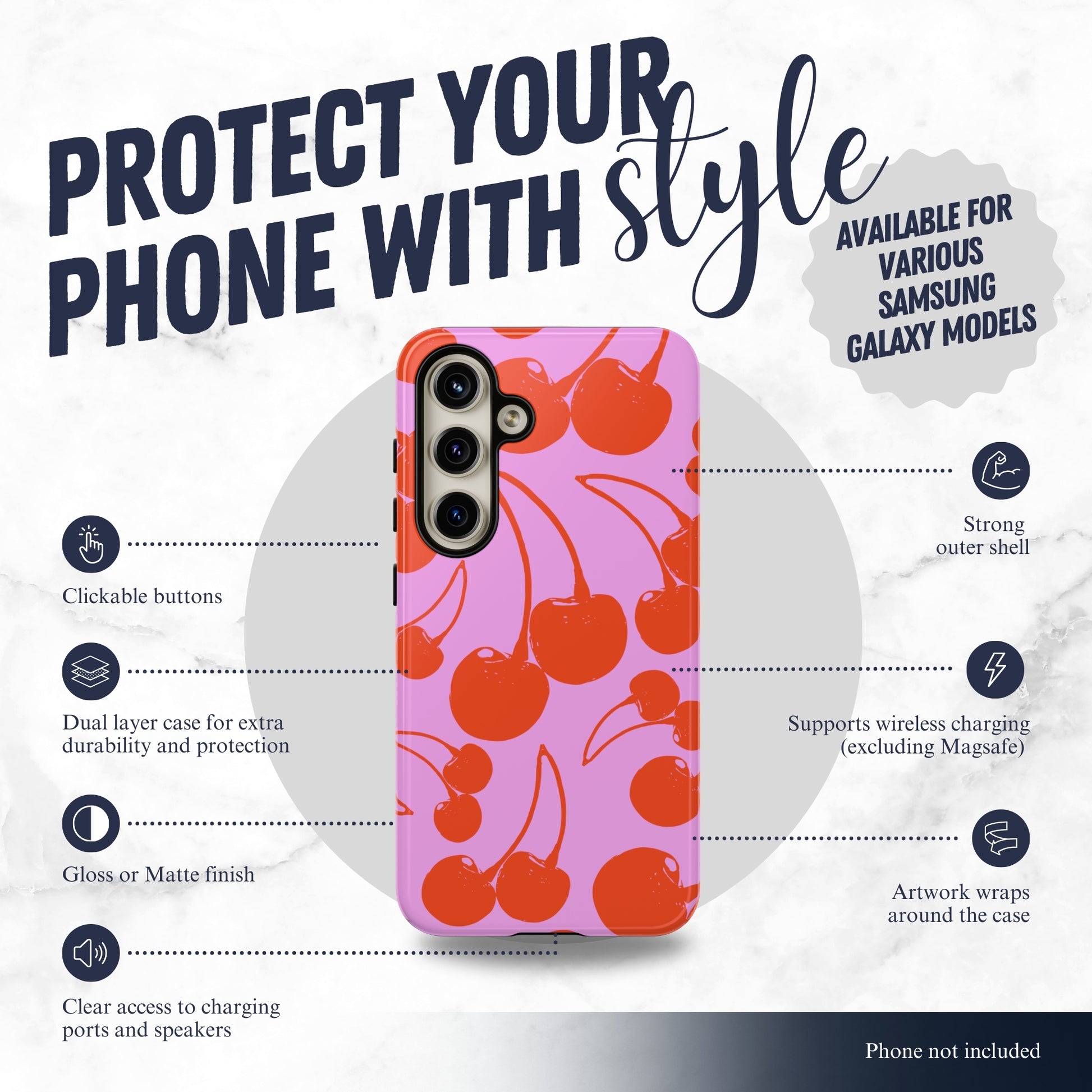 Sugar Rush - Samsung Galaxy Case Phone Case-aesthetic phone case-shockproof phone case-cute phone case-designer phone case-elegant phone case-luxury phone case-phone accessories-fashion accessory