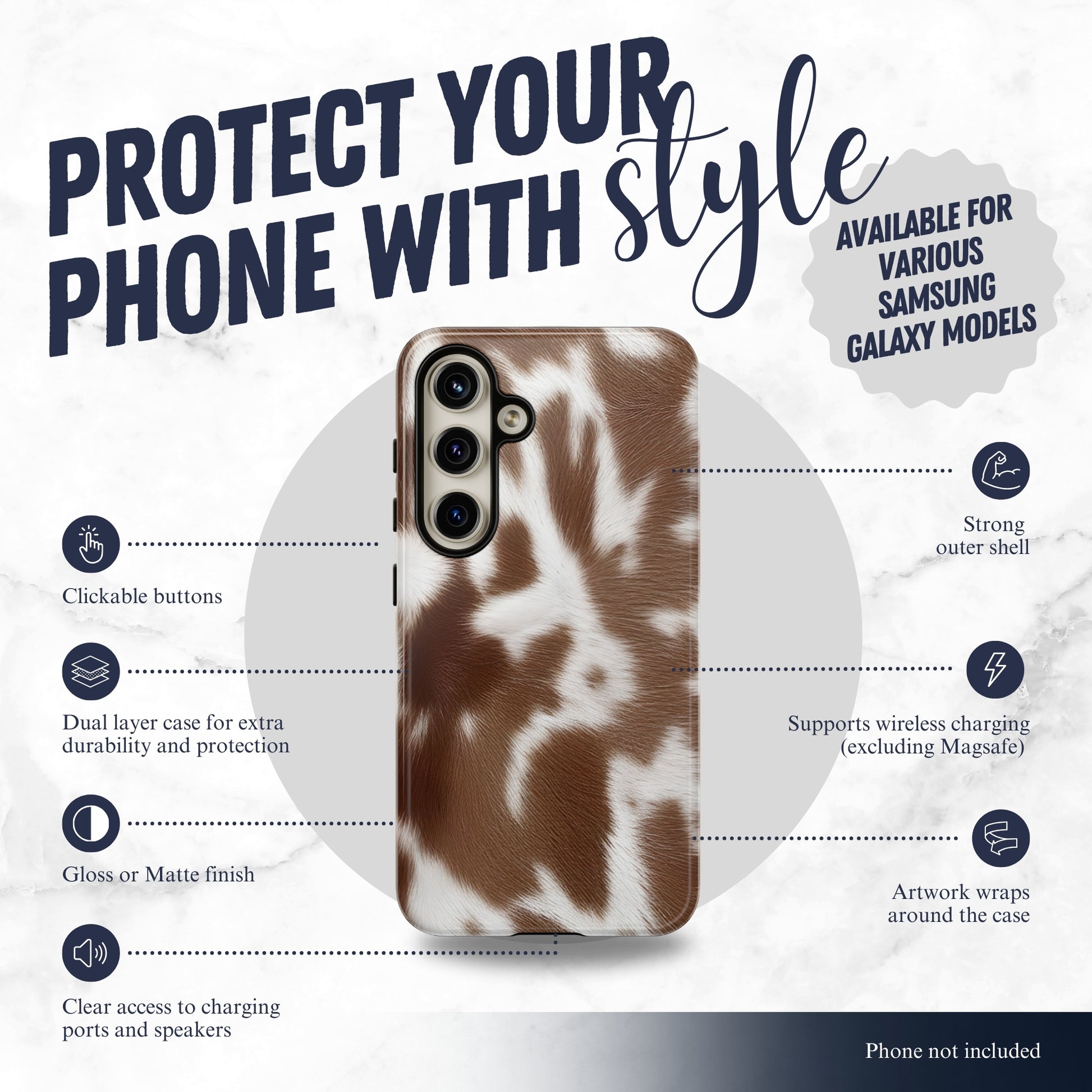 Cowgirl Ranch - Samsung Galaxy Case Phone Case-aesthetic phone case-shockproof phone case-cute phone case-designer phone case-elegant phone case-luxury phone case-phone accessories-fashion accessory