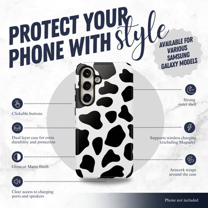 Bovine - Samsung Galaxy Case Phone Case-aesthetic phone case-shockproof phone case-cute phone case-designer phone case-elegant phone case-luxury phone case-phone accessories-fashion accessory