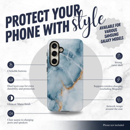 Glacier - Samsung Galaxy Case Phone Case-aesthetic phone case-shockproof phone case-cute phone case-designer phone case-elegant phone case-luxury phone case-phone accessories-fashion accessory