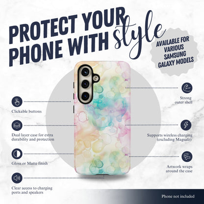 Bubble Bath - Samsung Galaxy Case Phone Case-aesthetic phone case-shockproof phone case-cute phone case-designer phone case-elegant phone case-luxury phone case-phone accessories-fashion accessory