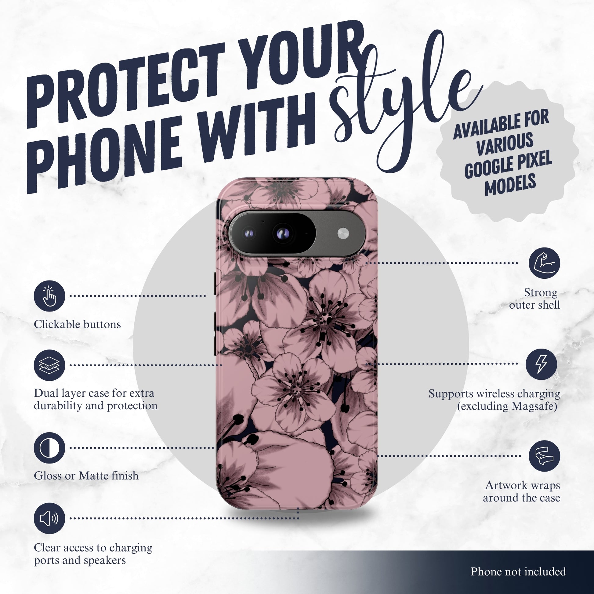 Feudal Beauty - Google Pixel Case Phone Case-aesthetic phone case-shockproof phone case-cute phone case-designer phone case-elegant phone case-luxury phone case-phone accessories-fashion accessory