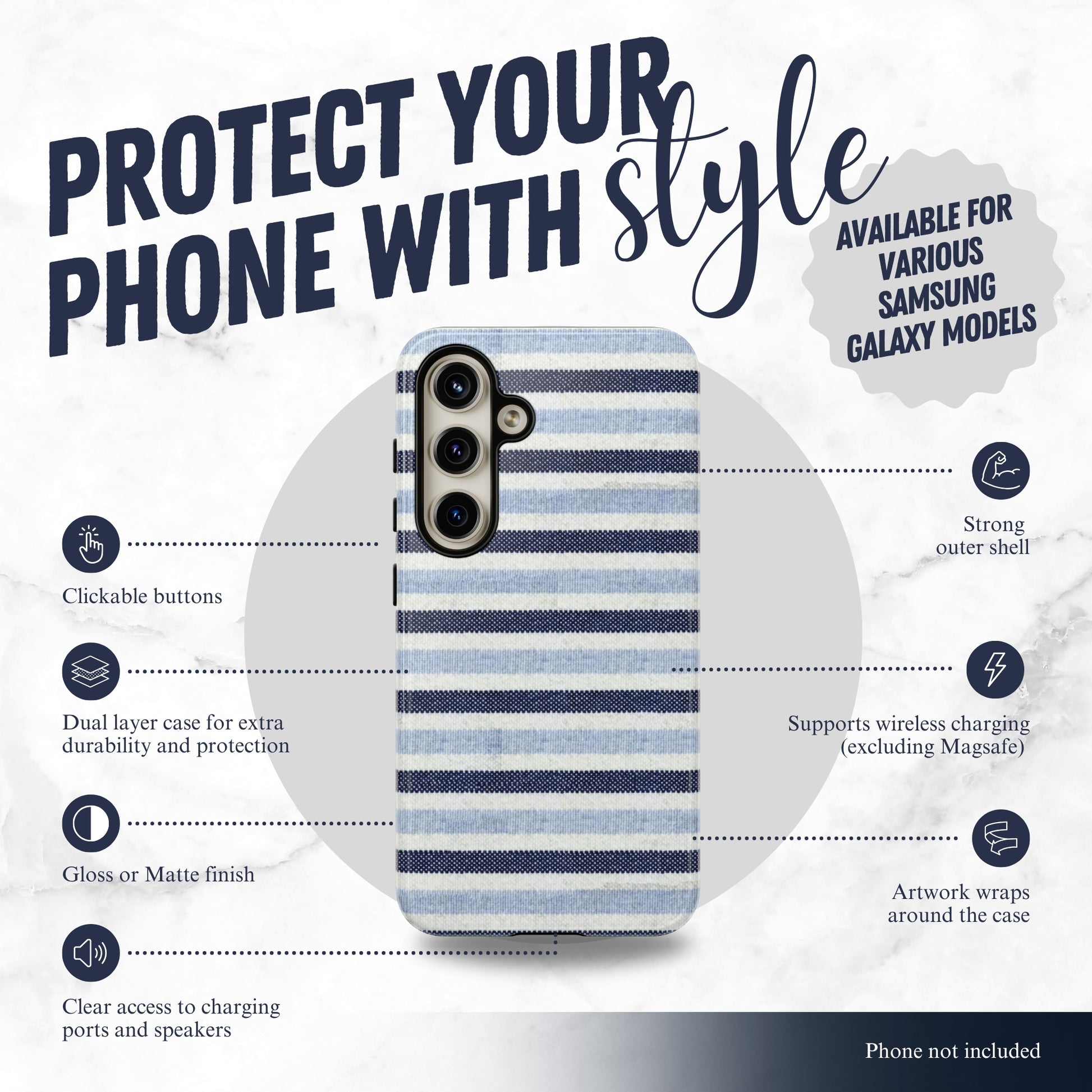 Artisan Knit - Samsung Galaxy Case Phone Case-aesthetic phone case-shockproof phone case-cute phone case-designer phone case-elegant phone case-luxury phone case-phone accessories-fashion accessory