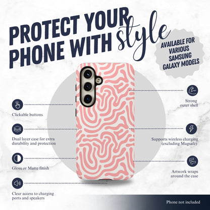 Strawberry Sundae - Samsung Galaxy Case Phone Case-aesthetic phone case-shockproof phone case-cute phone case-designer phone case-elegant phone case-luxury phone case-phone accessories-fashion accessory