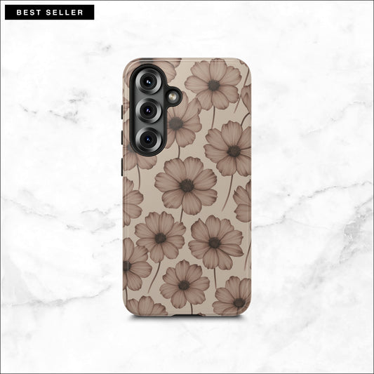 Sepia Bloom - Samsung Galaxy Case Phone Case-aesthetic phone case-shockproof phone case-cute phone case-designer phone case-elegant phone case-luxury phone case-phone accessories-fashion accessory