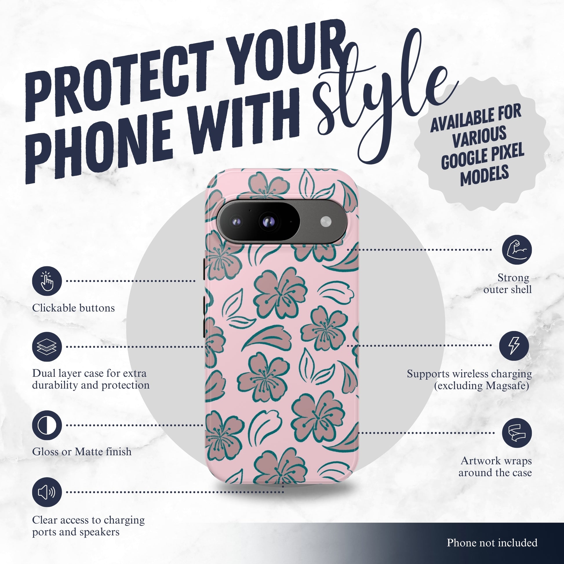Lazy Afternoon - Google Pixel Case Phone Case-aesthetic phone case-shockproof phone case-cute phone case-designer phone case-elegant phone case-luxury phone case-phone accessories-fashion accessory