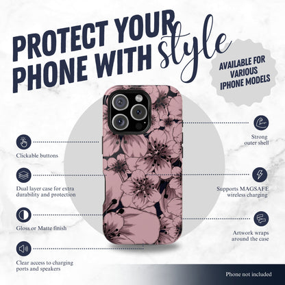Feudal Beauty - Magsafe iPhone Case Phone Case-aesthetic phone case-shockproof phone case-cute phone case-designer phone case-elegant phone case-luxury phone case-phone accessories-fashion accessory