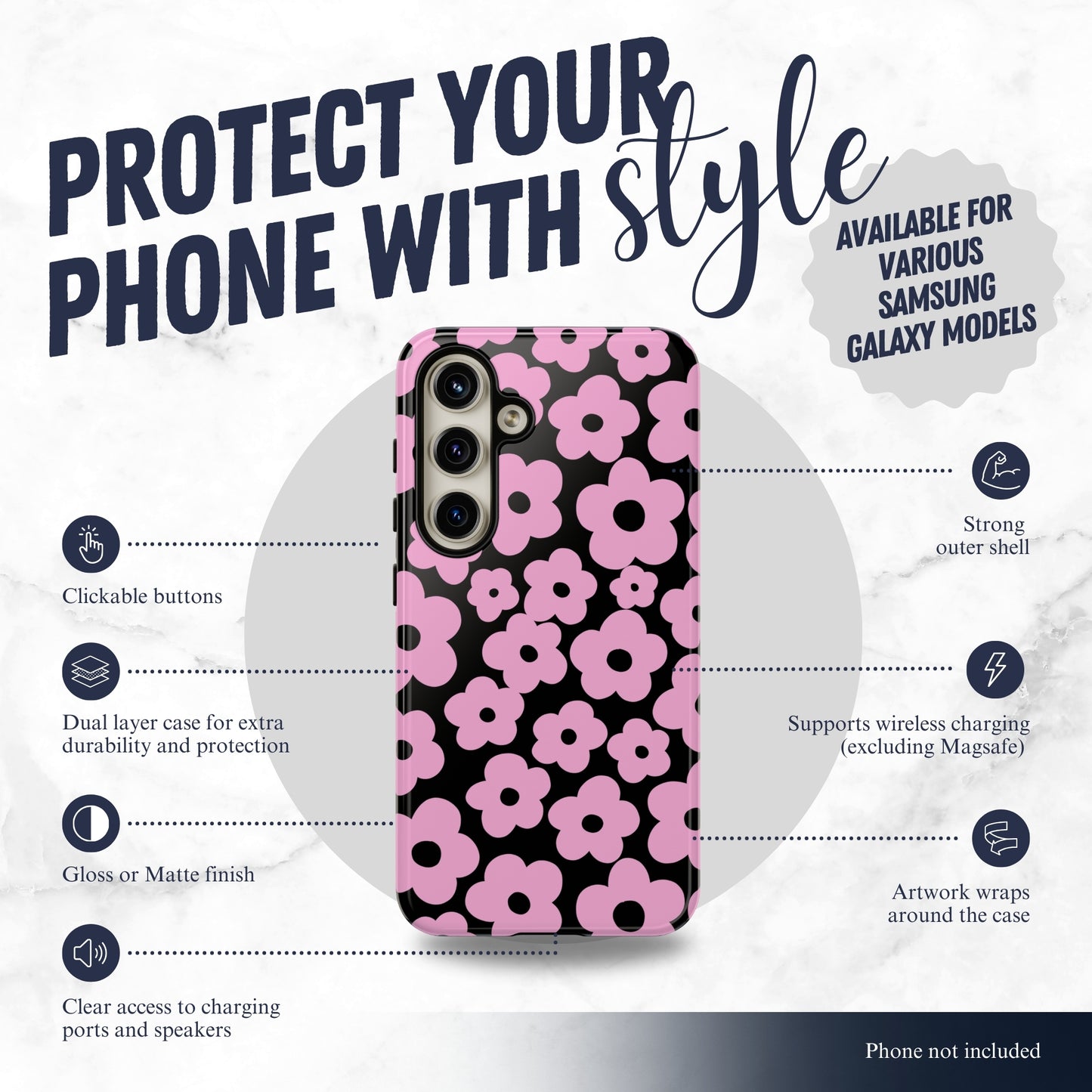 Drama Chaser - Samsung Galaxy Case Phone Case-aesthetic phone case-shockproof phone case-cute phone case-designer phone case-elegant phone case-luxury phone case-phone accessories-fashion accessory
