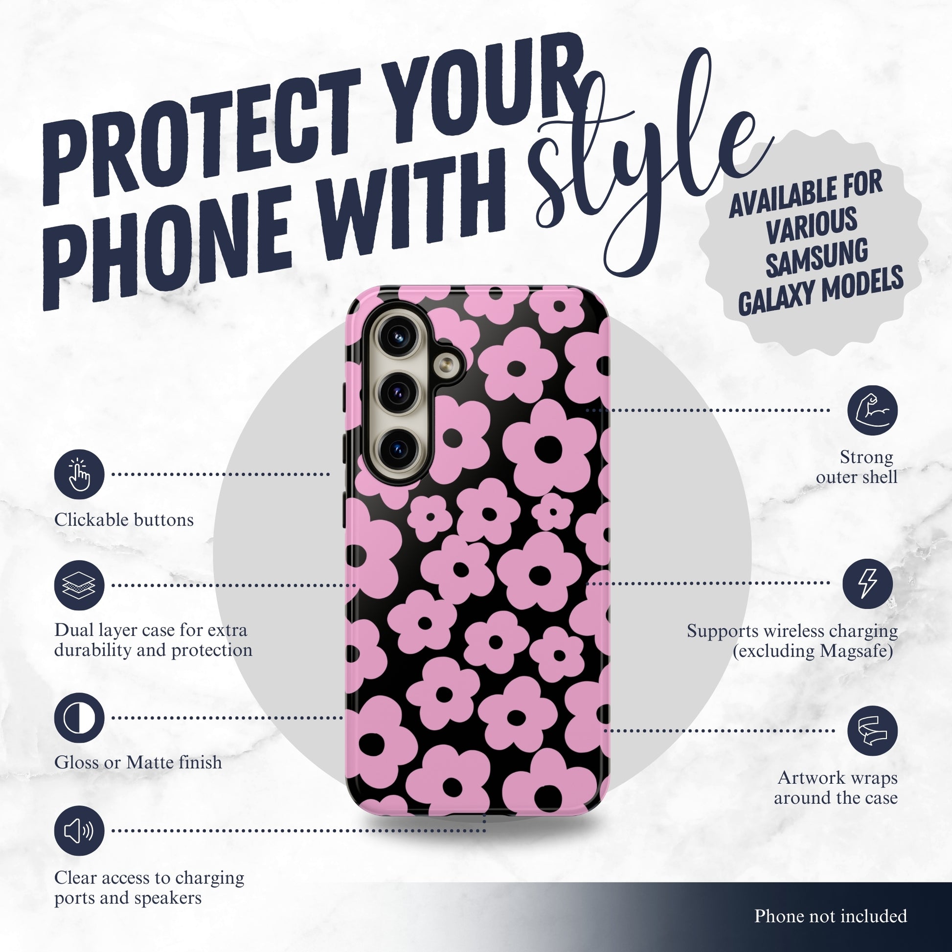 Drama Chaser - Samsung Galaxy Case Phone Case-aesthetic phone case-shockproof phone case-cute phone case-designer phone case-elegant phone case-luxury phone case-phone accessories-fashion accessory
