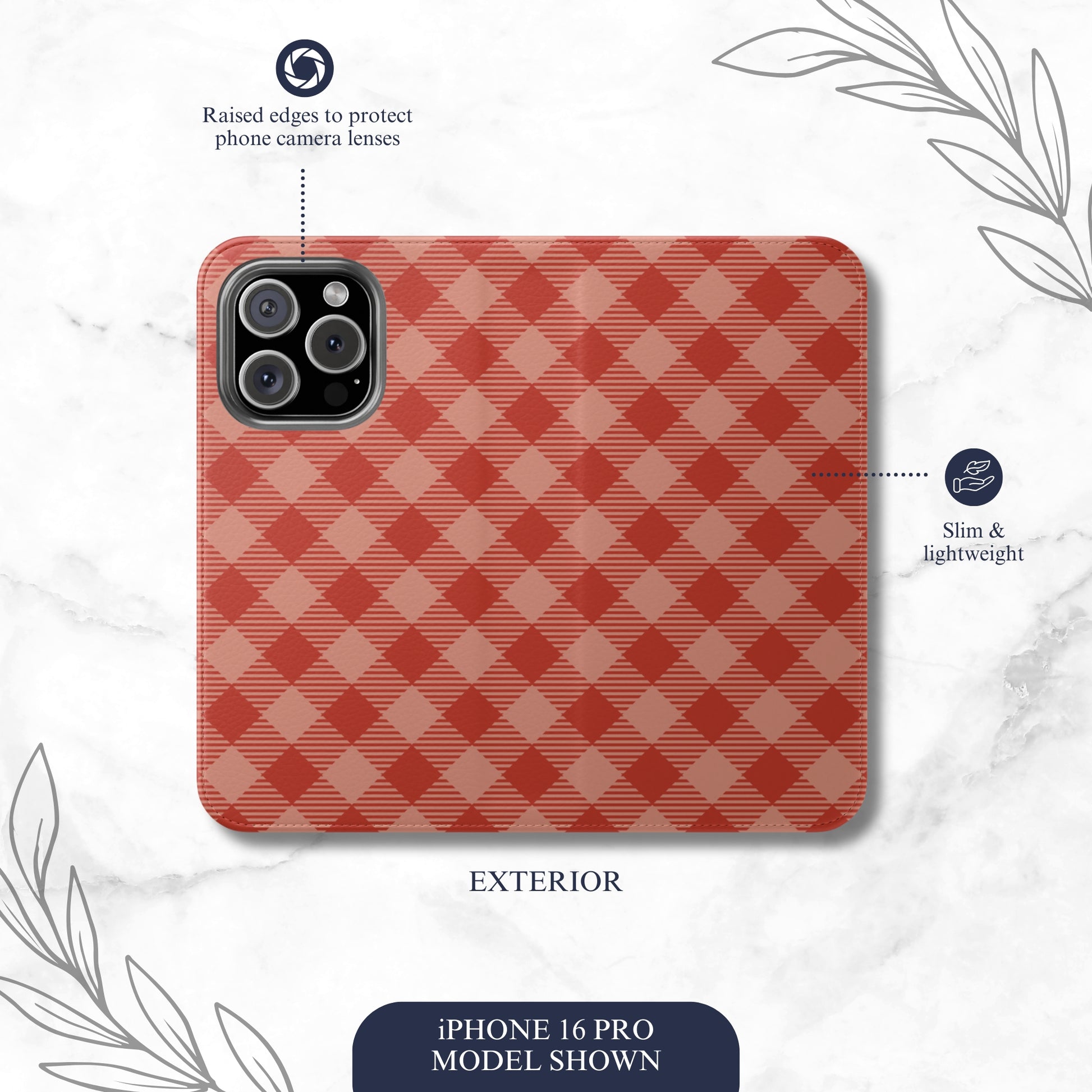 Picnic Day - iPhone Flip Case Wallet, Leather Folio Case Phone Case-aesthetic phone case-shockproof phone case-cute phone case-designer phone case-elegant phone case-luxury phone case-phone accessories-fashion accessory