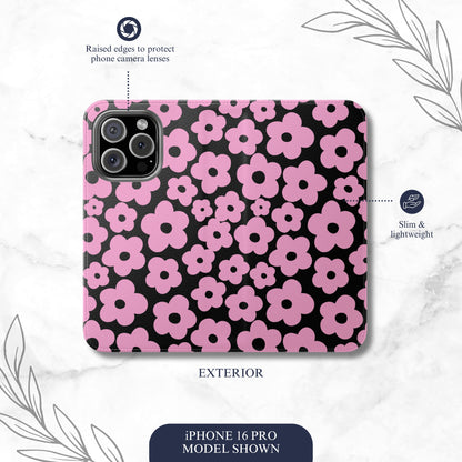Drama Chaser - iPhone Flip Case Wallet, Leather Folio Case Phone Case-aesthetic phone case-shockproof phone case-cute phone case-designer phone case-elegant phone case-luxury phone case-phone accessories-fashion accessory