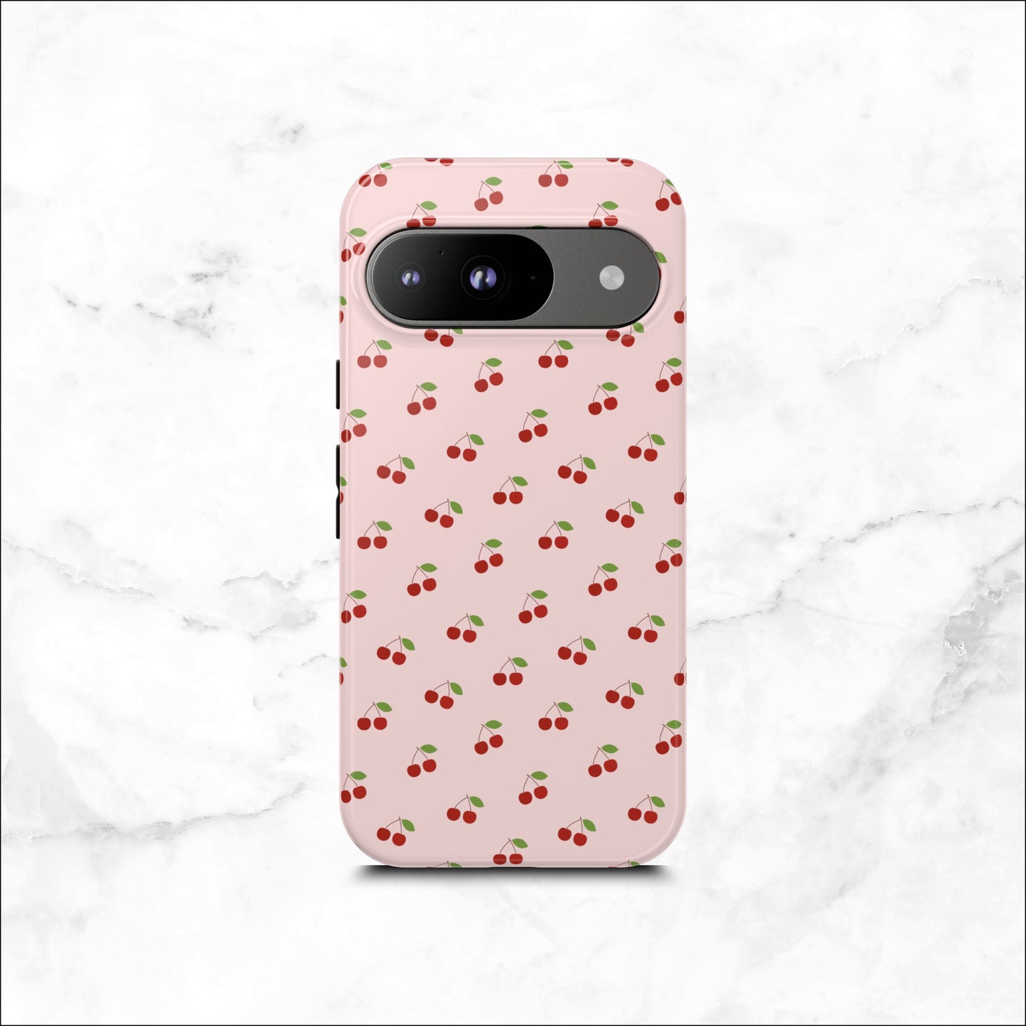 Cherry Crush - Google Pixel Case Phone Case-aesthetic phone case-shockproof phone case-cute phone case-designer phone case-elegant phone case-luxury phone case-phone accessories-fashion accessory
