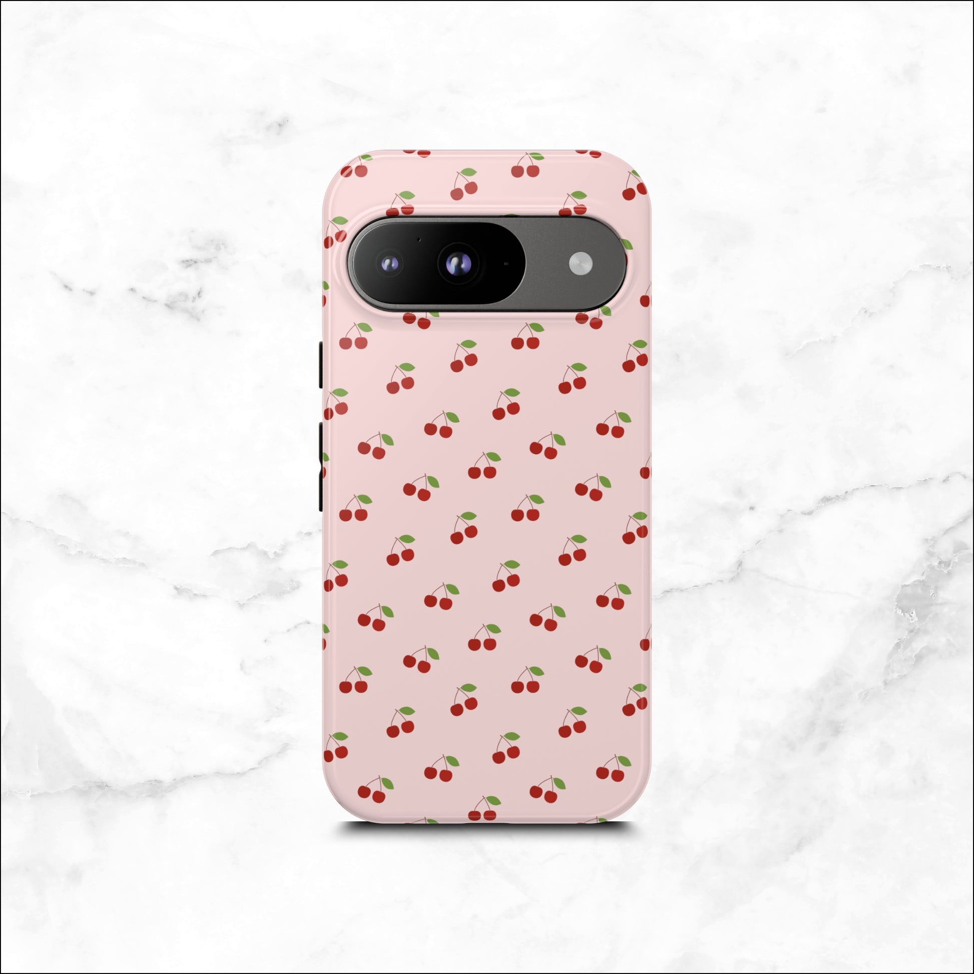 Cherry Crush - Google Pixel Case Phone Case-aesthetic phone case-shockproof phone case-cute phone case-designer phone case-elegant phone case-luxury phone case-phone accessories-fashion accessory