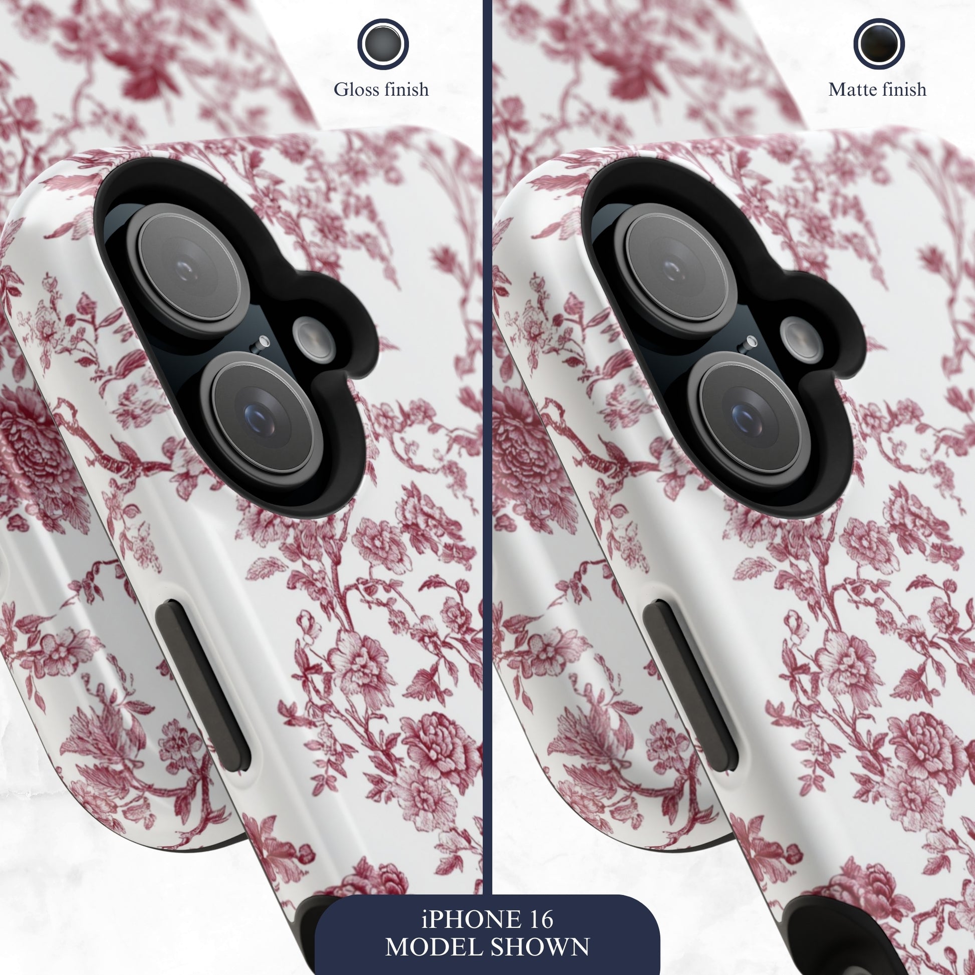 Scarlet Toile - Magsafe iPhone Case Phone Case-aesthetic phone case-shockproof phone case-cute phone case-designer phone case-elegant phone case-luxury phone case-phone accessories-fashion accessory