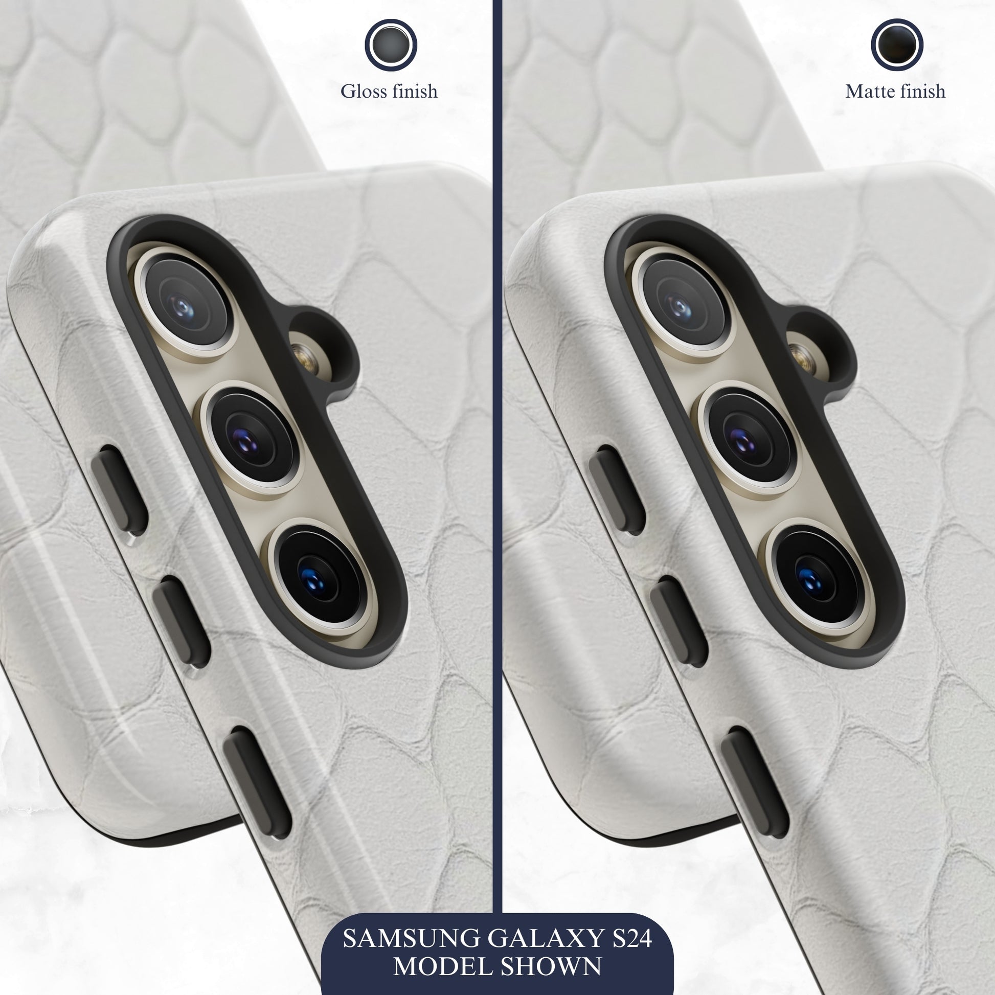 White Serpent - Samsung Galaxy Case Phone Case-aesthetic phone case-shockproof phone case-cute phone case-designer phone case-elegant phone case-luxury phone case-phone accessories-fashion accessory