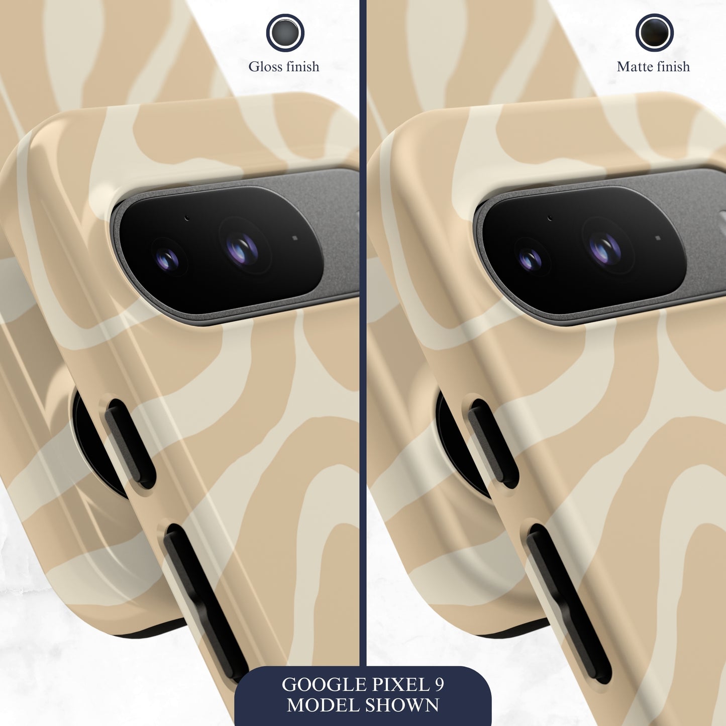 Caramel Twist - Google Pixel Case Phone Case-aesthetic phone case-shockproof phone case-cute phone case-designer phone case-elegant phone case-luxury phone case-phone accessories-fashion accessory