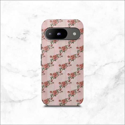 Rose Parlor - Google Pixel Case Phone Case-aesthetic phone case-shockproof phone case-cute phone case-designer phone case-elegant phone case-luxury phone case-phone accessories-fashion accessory