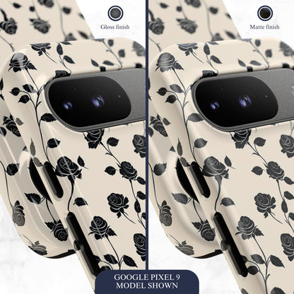 Ghost Rose - Google Pixel Case Phone Case-aesthetic phone case-shockproof phone case-cute phone case-designer phone case-elegant phone case-luxury phone case-phone accessories-fashion accessory