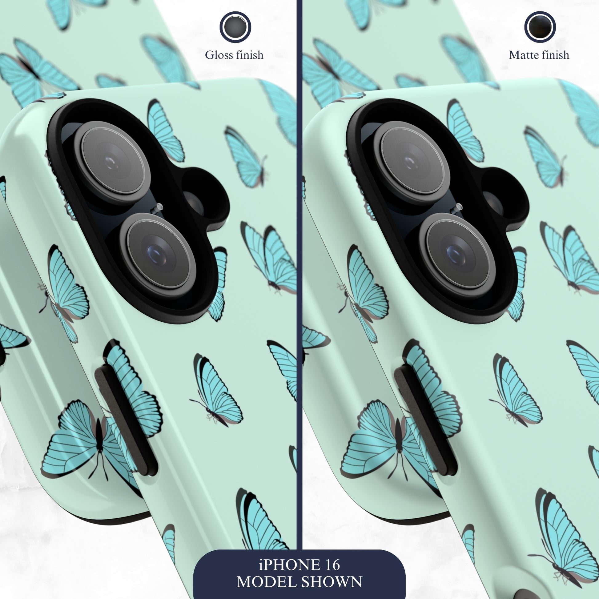 Flutter - iPhone Case Phone Case-aesthetic phone case-shockproof phone case-cute phone case-designer phone case-elegant phone case-luxury phone case-phone accessories-fashion accessory