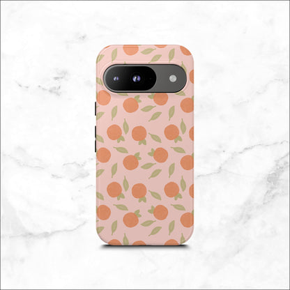 Orange Harvest - Google Pixel Case Phone Case-aesthetic phone case-shockproof phone case-cute phone case-designer phone case-elegant phone case-luxury phone case-phone accessories-fashion accessory