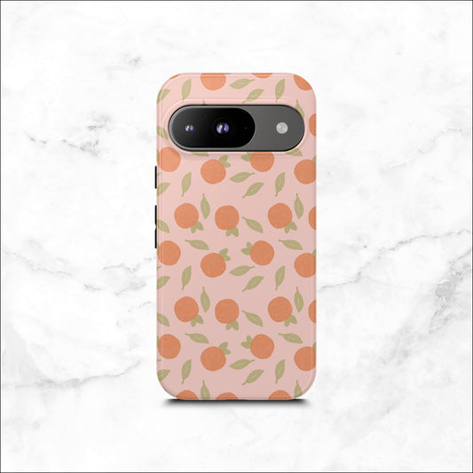 Orange Harvest - Google Pixel Case Phone Case-aesthetic phone case-shockproof phone case-cute phone case-designer phone case-elegant phone case-luxury phone case-phone accessories-fashion accessory