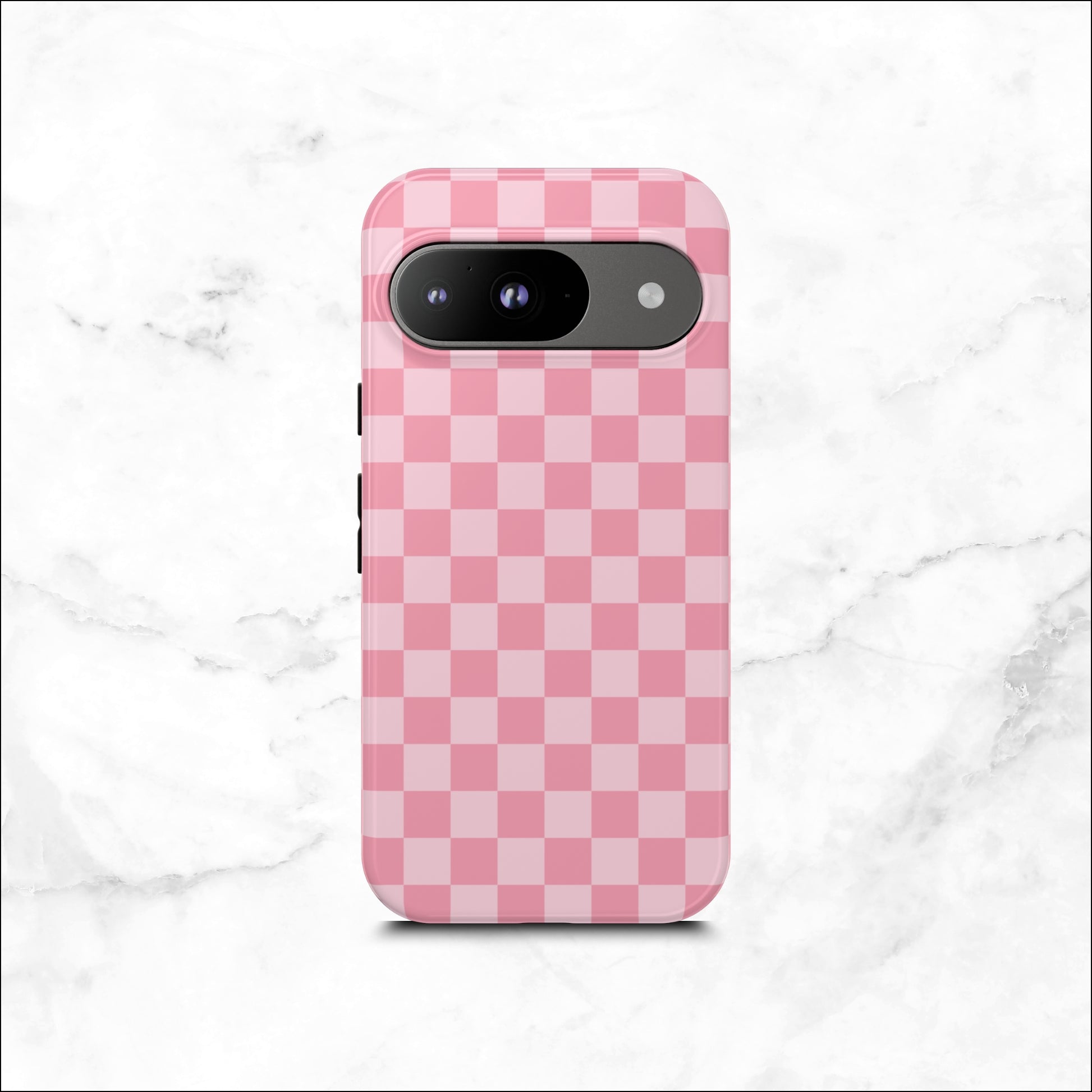 Blush Check - Google Pixel Case Phone Case-aesthetic phone case-shockproof phone case-cute phone case-designer phone case-elegant phone case-luxury phone case-phone accessories-fashion accessory