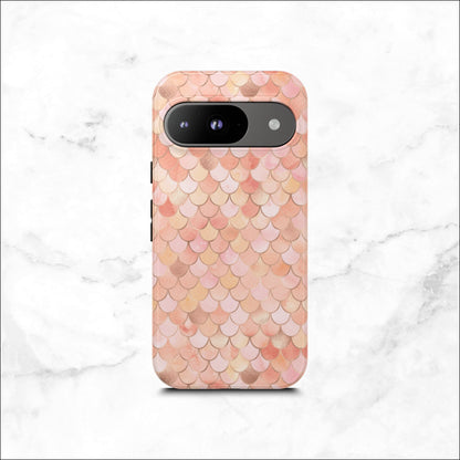 Mermaid Scales - Google Pixel Case Phone Case-aesthetic phone case-shockproof phone case-cute phone case-designer phone case-elegant phone case-luxury phone case-phone accessories-fashion accessory
