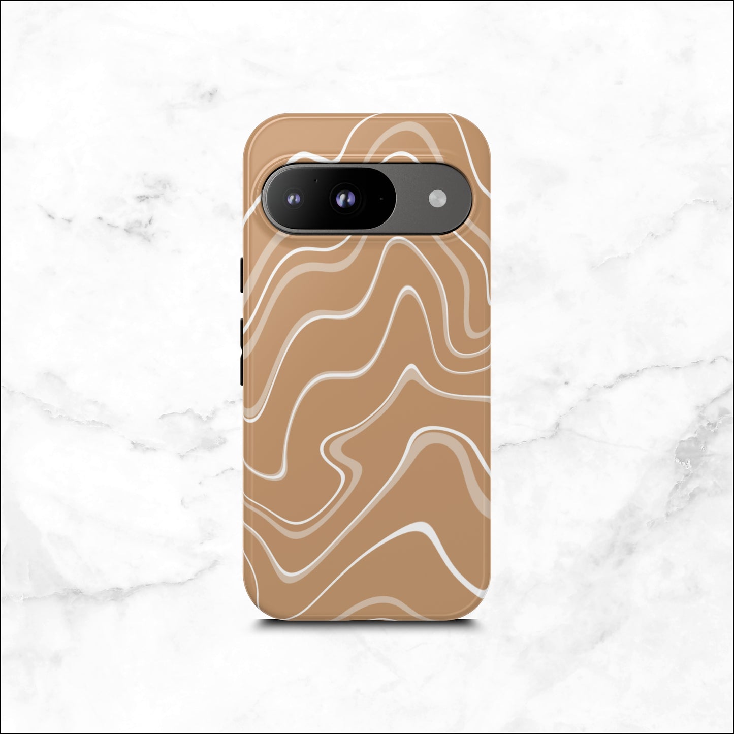 Toffee Twirl - Google Pixel Case Phone Case-aesthetic phone case-shockproof phone case-cute phone case-designer phone case-elegant phone case-luxury phone case-phone accessories-fashion accessory