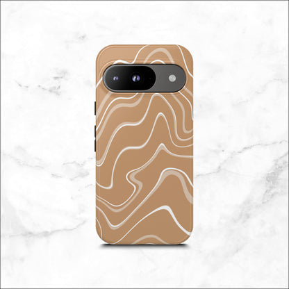 Toffee Twirl - Google Pixel Case Phone Case-aesthetic phone case-shockproof phone case-cute phone case-designer phone case-elegant phone case-luxury phone case-phone accessories-fashion accessory