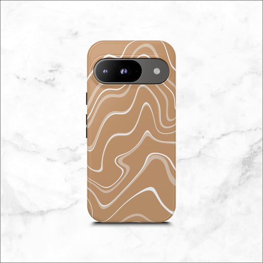 Toffee Twirl - Google Pixel Case Phone Case-aesthetic phone case-shockproof phone case-cute phone case-designer phone case-elegant phone case-luxury phone case-phone accessories-fashion accessory