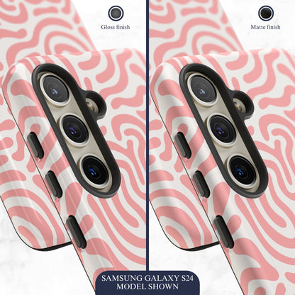 Strawberry Sundae - Samsung Galaxy Case Phone Case-aesthetic phone case-shockproof phone case-cute phone case-designer phone case-elegant phone case-luxury phone case-phone accessories-fashion accessory