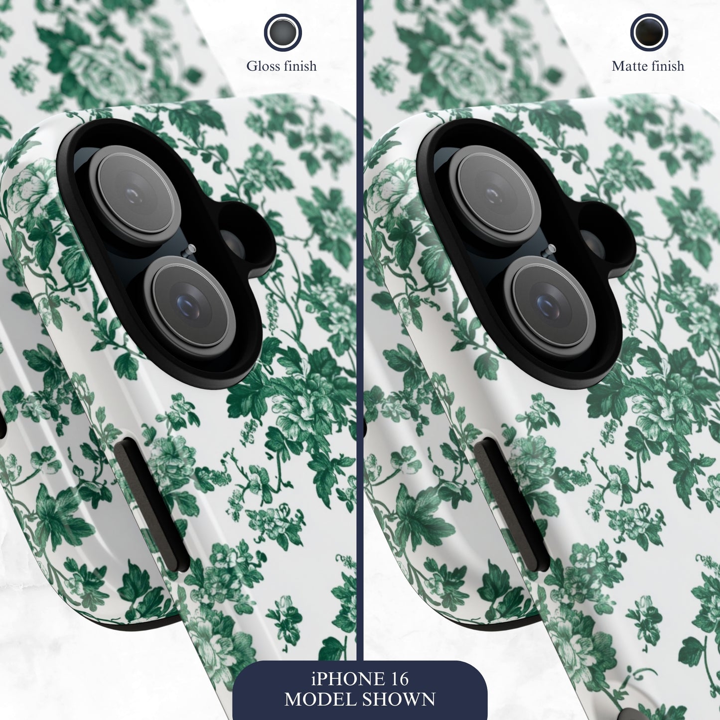 Moss Toile - iPhone Case Phone Case-aesthetic phone case-shockproof phone case-cute phone case-designer phone case-elegant phone case-luxury phone case-phone accessories-fashion accessory