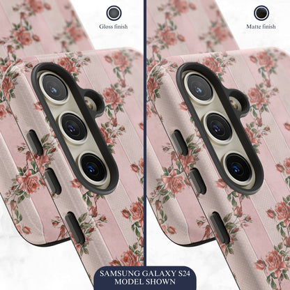 Rose Parlor - Samsung Galaxy Case Phone Case-aesthetic phone case-shockproof phone case-cute phone case-designer phone case-elegant phone case-luxury phone case-phone accessories-fashion accessory