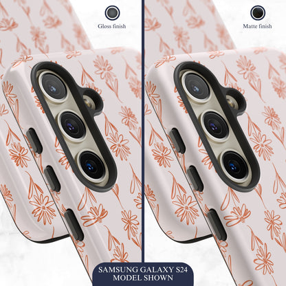 Terracotta - Samsung Galaxy Case Phone Case-aesthetic phone case-shockproof phone case-cute phone case-designer phone case-elegant phone case-luxury phone case-phone accessories-fashion accessory
