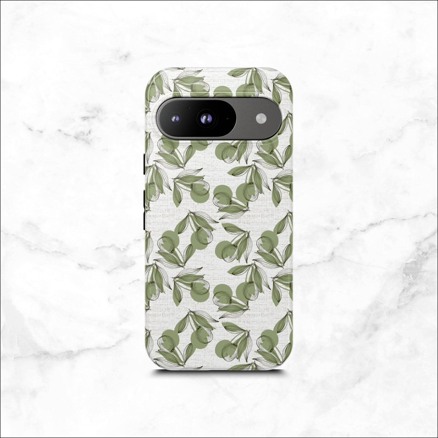 Olive Branch - Google Pixel Case Phone Case-aesthetic phone case-shockproof phone case-cute phone case-designer phone case-elegant phone case-luxury phone case-phone accessories-fashion accessory