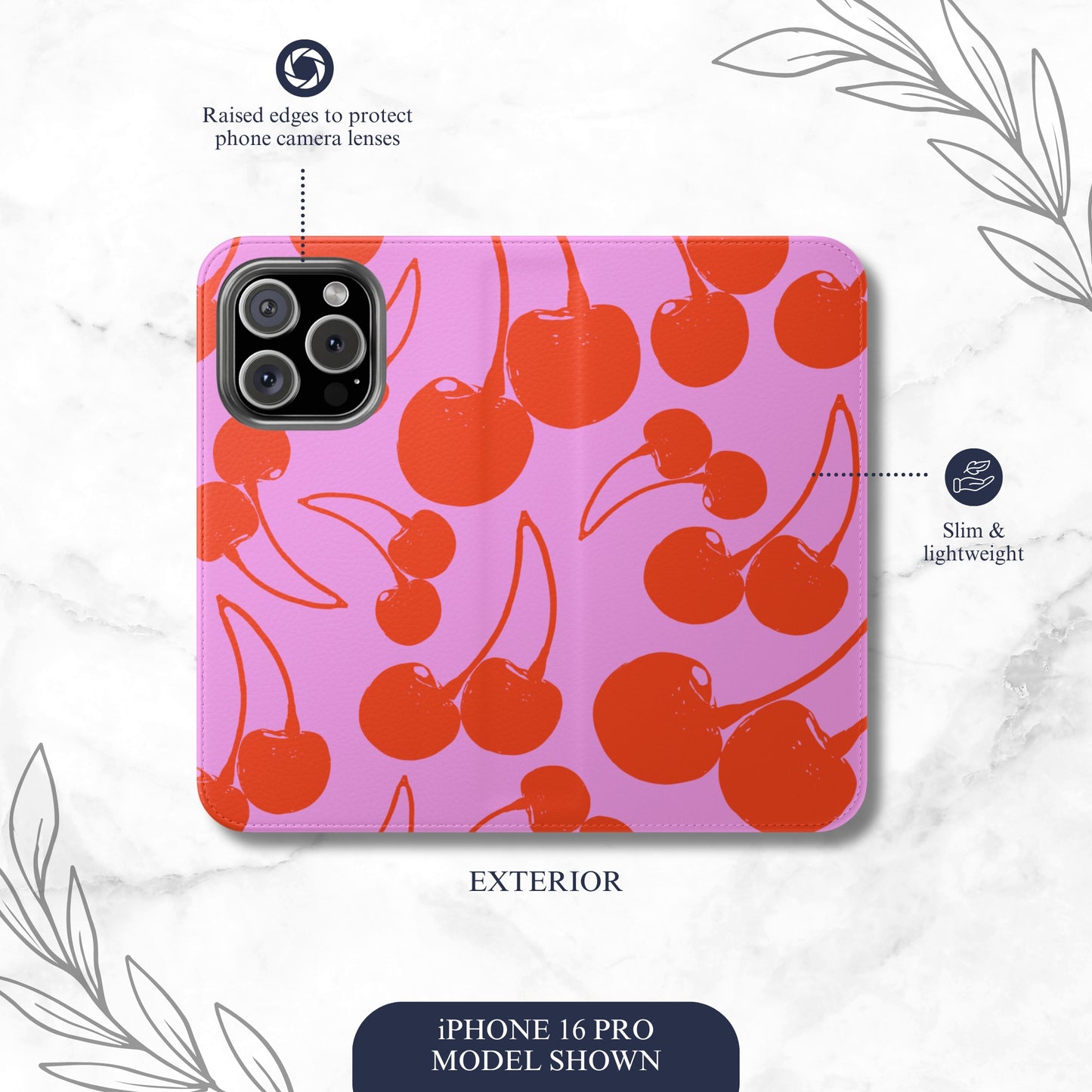 Sugar Rush - iPhone Flip Case Wallet, Leather Folio Case Phone Case-aesthetic phone case-shockproof phone case-cute phone case-designer phone case-elegant phone case-luxury phone case-phone accessories-fashion accessory