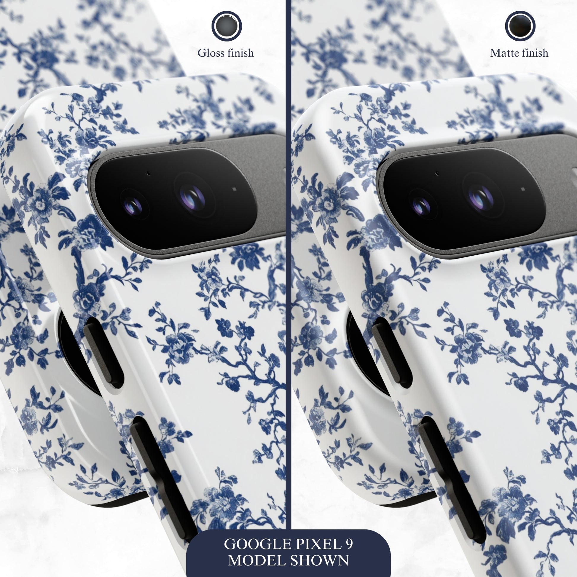 Frosted Toile - Google Pixel Case Phone Case-aesthetic phone case-shockproof phone case-cute phone case-designer phone case-elegant phone case-luxury phone case-phone accessories-fashion accessory