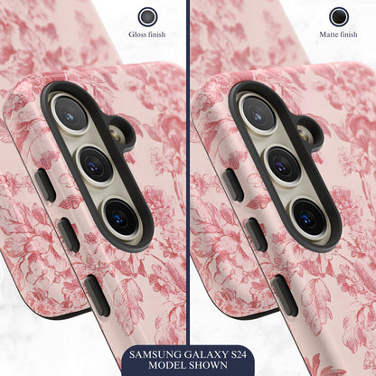 Ballet Toile - Samsung Galaxy Case Phone Case-aesthetic phone case-shockproof phone case-cute phone case-designer phone case-elegant phone case-luxury phone case-phone accessories-fashion accessory