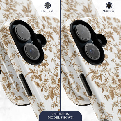 Clay Toile - iPhone Case Phone Case-aesthetic phone case-shockproof phone case-cute phone case-designer phone case-elegant phone case-luxury phone case-phone accessories-fashion accessory