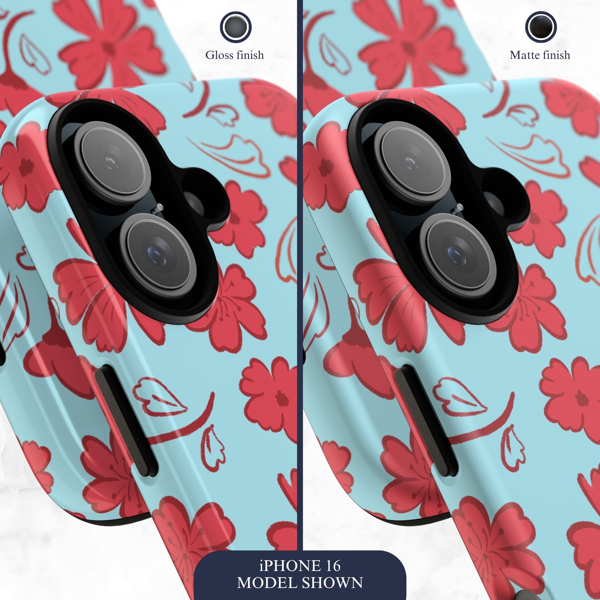 Floral Frenzy - iPhone Case Phone Case-aesthetic phone case-shockproof phone case-cute phone case-designer phone case-elegant phone case-luxury phone case-phone accessories-fashion accessory