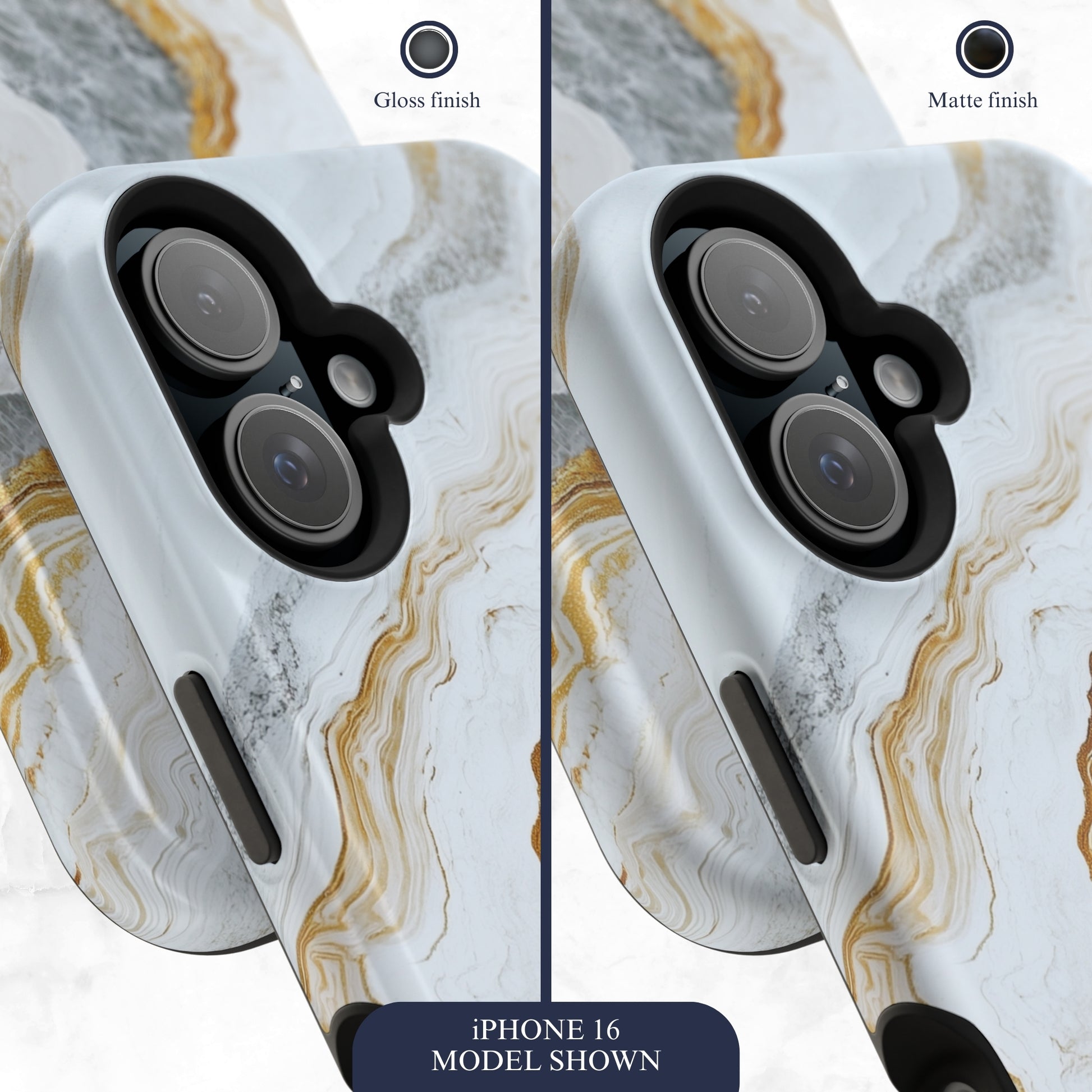 Snowgold - Magsafe iPhone Case Phone Case-aesthetic phone case-shockproof phone case-cute phone case-designer phone case-elegant phone case-luxury phone case-phone accessories-fashion accessory