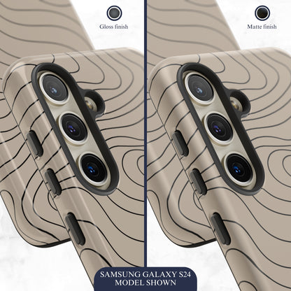 Earth Flow - Samsung Galaxy Case Phone Case-aesthetic phone case-shockproof phone case-cute phone case-designer phone case-elegant phone case-luxury phone case-phone accessories-fashion accessory