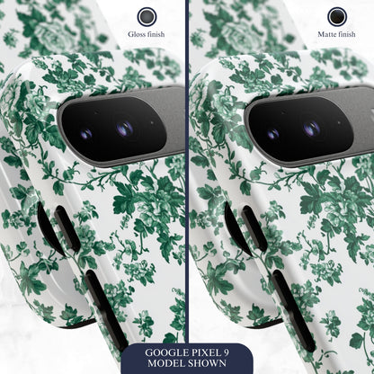 Moss Toile - Google Pixel Case Phone Case-aesthetic phone case-shockproof phone case-cute phone case-designer phone case-elegant phone case-luxury phone case-phone accessories-fashion accessory