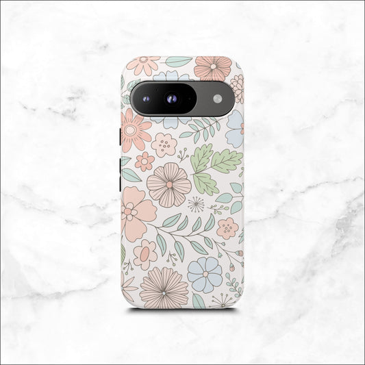 Garden Meadow - Google Pixel Case Phone Case-aesthetic phone case-shockproof phone case-cute phone case-designer phone case-elegant phone case-luxury phone case-phone accessories-fashion accessory